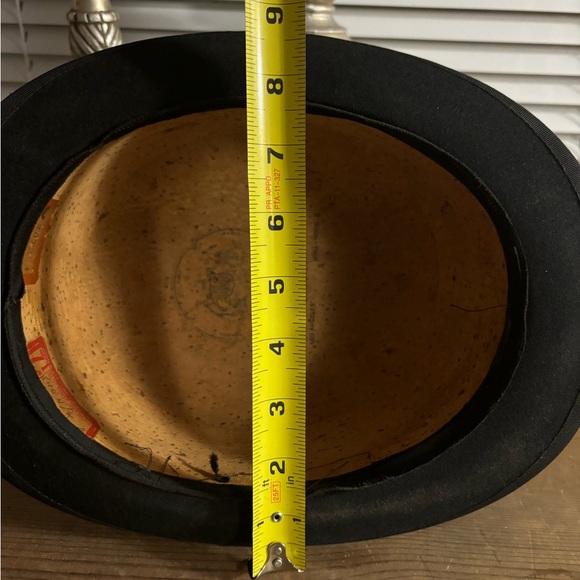 Authentic Stetson Bowler hat 7 1/4      267284 - Picture 10 of 15